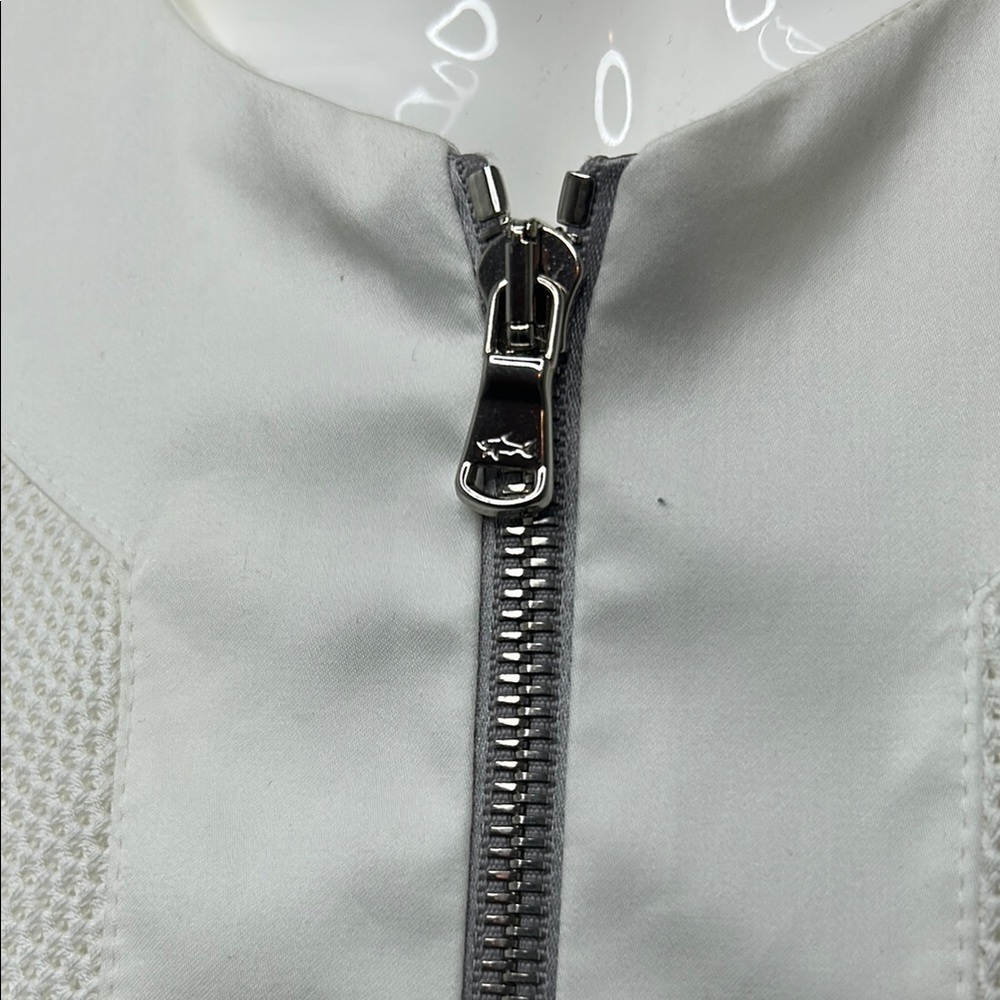 Paul & Shark White Bomber Jacket Sporty Design - Picture 4 of 13